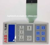 Pet Material LEDs Backlighting Mat Embossing Surface Membrane Switch
