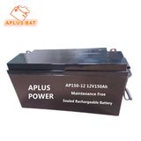 12V 150ah VRLA Batteries with ABS Case and AGM Separator