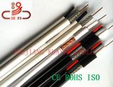 Combined Cable Rg59 Coaxial+Cat5e/Computer Cable/ Data Cable/ Communication Cable/ Connector/ Audio Cable