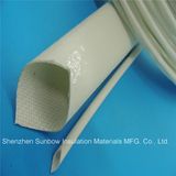 High Voltage 4.0kv Wire Cable Jacketed Silicone Rubber Fiberglass Braided Insulation Sleeve