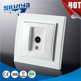 New design and High Quality 1 Gang TV Wall Socket