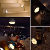 Rotatable Body Induction Night Light Corridor Intelligent Rechargeable Night Lamp