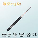 Flexible 50 Ohm Communication Coaxial Cable Rg174 Series