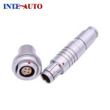 Automotive Push Pull Industry 4 Solder Pins Connectors for Inspection