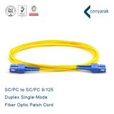 Sc to Sc PVC Duplex Sm Fiber Optic Patch Cord