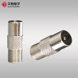 Hi-Q IEC Female to F Male Adaptor RF Connector