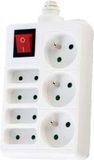 7 Outlets Power Socket, Power Strip with Switch (GGFNBK03/4)