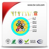 0.9mm Tight Buffer Single Mode with 48 Core Breakout FTTH Optical Fiber Cable