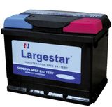 Maintenance Free Battery Storage Lead Acid Battery DIN72 Largestar