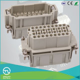 High-Density 32p 500V16A Male-Female Inserts for Heavy-Duty Connectors