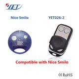 Nice Smilo Compatible 2-Channel Gate & Garage Door Remote Transmitter Yet026