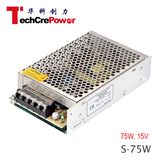 S-75-15 Ce Certification Good Quality, 220V AC to 15V DC Transformer 75W Switch Power Supply