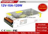LED Driver 12V 10A 120W Switching Power Supply for Security Monitoring
