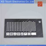 Autotype Polyester Die Cut Graphic Overlay for Smart Home Product