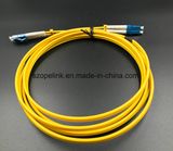 Fiber Optical LC-LC Duplex Crossover Patch Cord for Local Area Network
