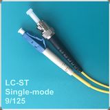 LC-St 03m, PC Standard, Single-Mode Single Core 2.0 9/125 Fiber Optic Patch Cord