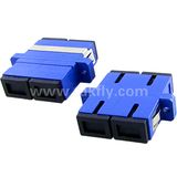Sc Duplex Panelmount Single Mode Fiber Optic Adapter