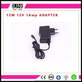 12W Power Adapter, 12V 1A Adapter, 12W Adaptor, 12V Wall Charger, LED Adapter, AC/DC Adapter