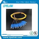 Gpon Telecommucation Fiber Optic Cable 12 Cores Boundle Sc/Upc Patch Cords