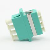 LC 4cores Aqua Fiber Optic Adapter
