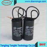 Cbb60 Washing Capacitor 450VAC Polypropylene Film Capacitor