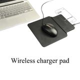 Mouse Mat Mobile Phone Qi Wireless Charger Pad for iPhone 6/5/5s/Galaxy S6/S6 Edge/S5/S4/S3/Note 2 3 4/for Lumia 920/Nexus 4