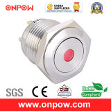 Onpow 16mm Illuminated Push Button Switch (GQ16F-10D/J/R/12V/S, CE, CCC, RoHS)