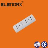 American Style Four Way Extension Socket