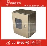 Waterproof Stainless Steel Distribution Box Mount Enclosure with Plexiglass Door