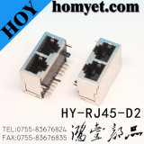 Notwork Sockets Level Double RJ45 Socket for Computer (HY-RJ45-D2)