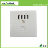 Hot Sale Multi Type USB Intelligent Socket/USB Outlet/USB Wall Plate