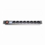 Germany Plug Socket 8-Way 16A PDU