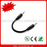 3.5mm 4-Pole Aux Plug Stereo Audio Cable