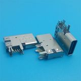 Side Insert 24 Pin Type C Jack Connector