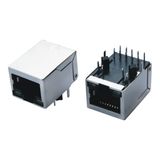 1000 Base 1X1 Tab-Down RJ45 with Transformer with LED Connector