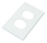 1-Gang Duplex Receptacle Cover, Standard Size 2.75