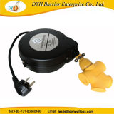 Retractable Cable Reel with Multi Function Sockets