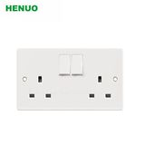 Euro / EU / UK / USA Us Universal USB Wall Socket, Wall Switch Socket, Single 3-Feet Socket