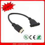 High Quality HDMI Panel Mount Cable