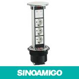 Hidden Tower Patch Panel Table Socket