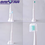 Electric Toothbrush with Soft and Hard Brush Head