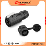 Cnlinko UL Approved Male Female AC 8 Pin Connector Small Wire Socket Wiring Harness Electronics Waterproofs Connectors
