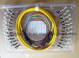 12 Cores 0.9mm Sm FC/Upc 1.5m Fiber Optic Pigtail Cord