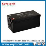 12V 220ah Sealed Mf VRLA Solar Storage Battery for Solar PV System