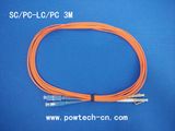 SC/PC-LC/PC 3m Fiber Optical Patch Cord