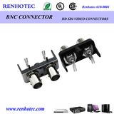 75 Ohm Right Angle BNC Connector RF Connector