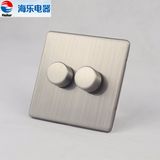 250W 2 Gang LED Light Dimmer Switch