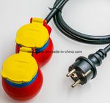 IP67 16A 2p+E 110V Extension Power Cable with LED Light