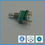 9mm Rotary Potentiometer Metal Shaft with Switch for Audio Equipment