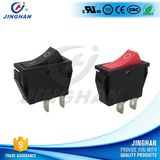 Durable Kcd3-101/2p Mini Red Spot Rocker Switch